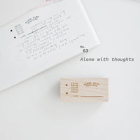 NYRET Rubber Stamps - vol 11: One Day