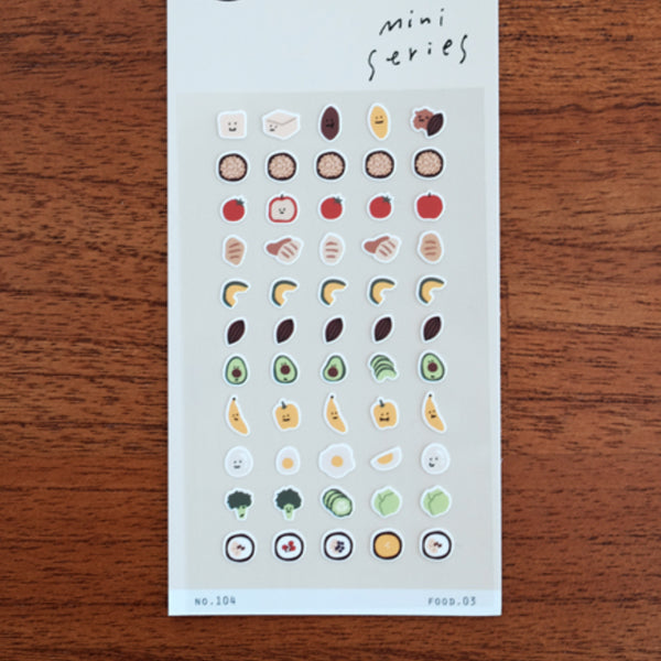 Suatelier 104 Mini Series Food.03 Sticker