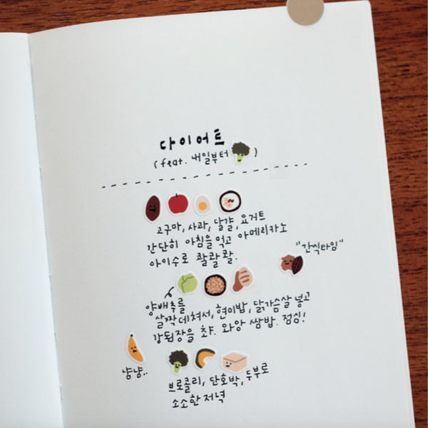 Suatelier 104 Mini Series Food.03 Sticker