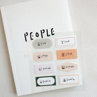 Suatelier 105 Mini Series Deco.01 Expression Sticker