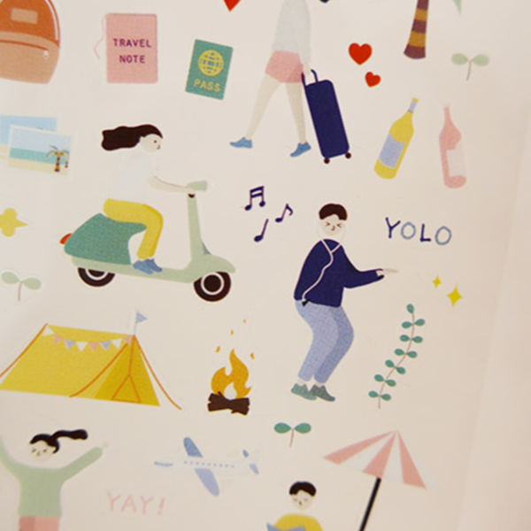 Suatelier 1065 Healing Sticker