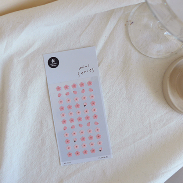 Suatelier 106 Mini Series Flower.01 Cherry Blossoms Sticker