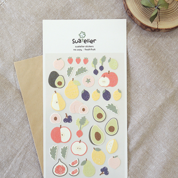 Suatelier 1074 Fruit Sticker