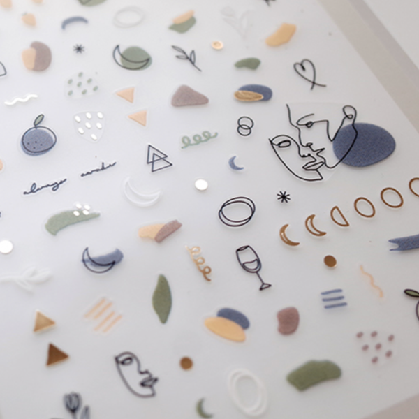 Suatelier 1079 Deco Drawing Sticker