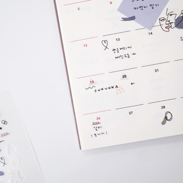 Suatelier 1079 Deco Drawing Sticker