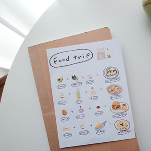 Suatelier 1090 Food Trip #1 Sticker