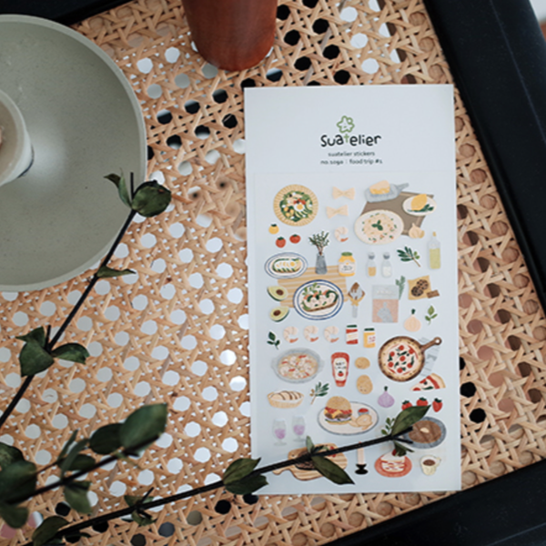 Suatelier 1090 Food Trip #1 Sticker