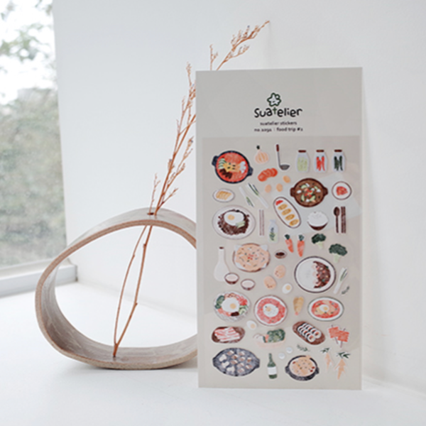 Suatelier 1091 Food Trip #2 Sticker