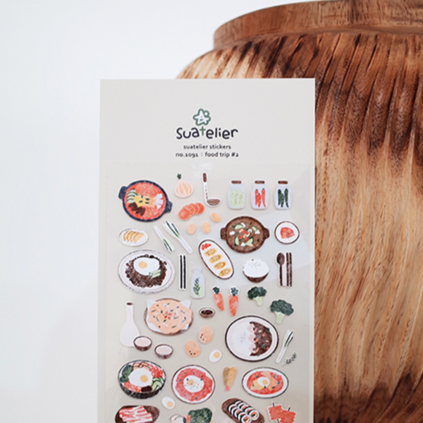 Suatelier 1091 Food Trip #2 Sticker