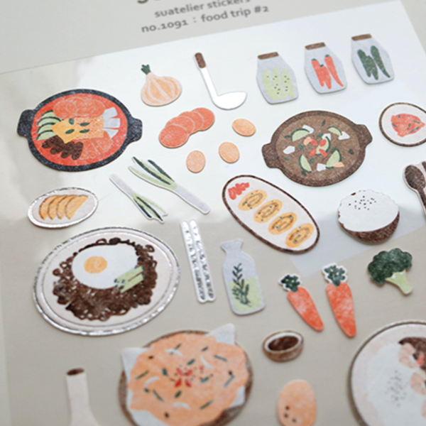 Suatelier 1091 Food Trip #2 Sticker