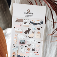 Suatelier 1093 Meow Sticker