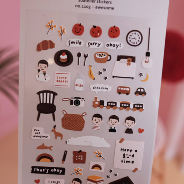 Suatelier 1103 Awesome Sticker