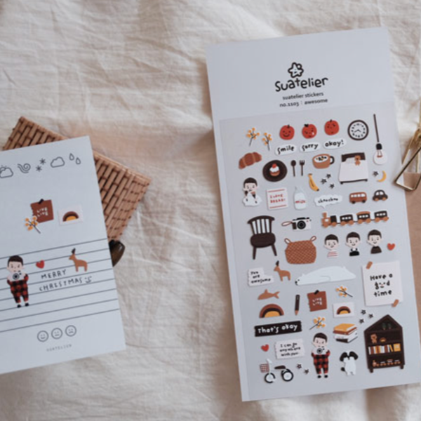 Suatelier 1103 Awesome Sticker
