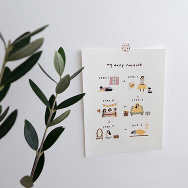 Suatelier 1104 Vlog Home Sticker