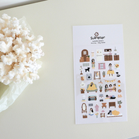 Suatelier 1104 Vlog Home Sticker