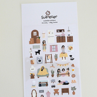 Suatelier 1104 Vlog Home Sticker