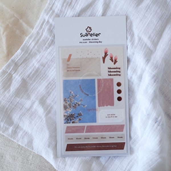 Suatelier 1110 Blooming Days Sticker