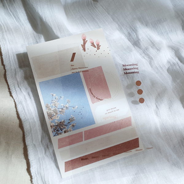 Suatelier 1110 Blooming Days Sticker