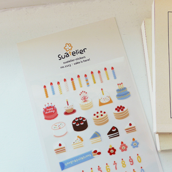 Suatelier 1113 Cake Is Here! Sticker