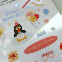 Suatelier 1114 Congratulations Sticker