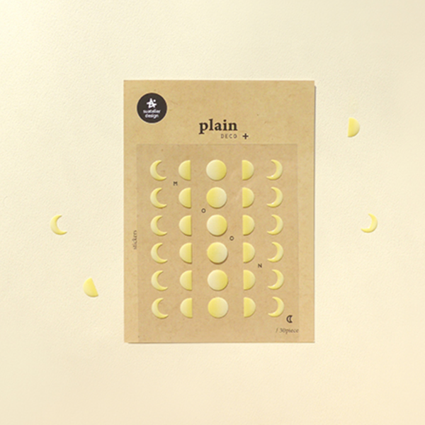 Suatelier 1614 Plain.10 Moon Sticker