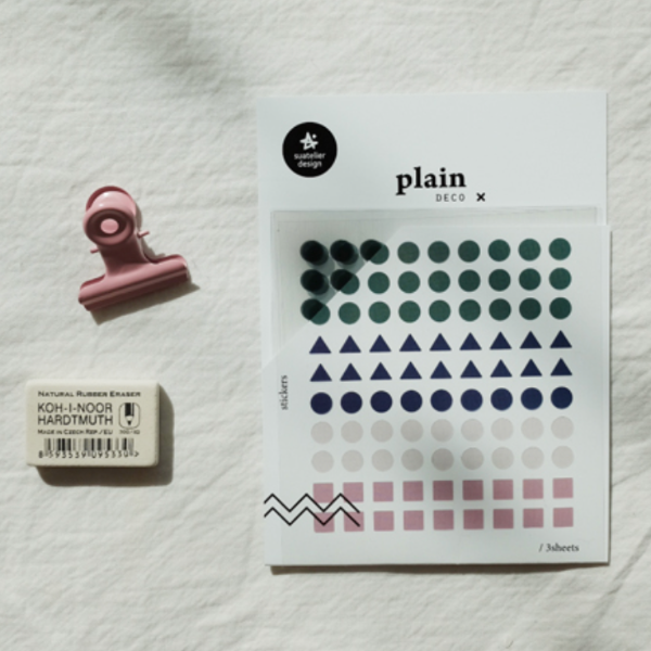 Suatelier 1625 Plain.21 Geometric Sticker