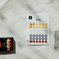 Suatelier 1626 Plain.22 Geometric Sticker
