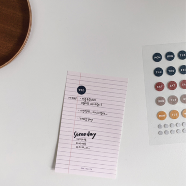 Suatelier 1632 Plain.28 Days Sticker