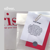 Suatelier 1642 Plain.38 Gold & Silver Circle (L) Sticker