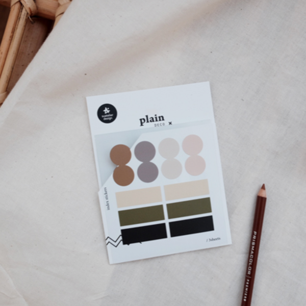 Suatelier 1647 Plain.43 Index Sticker