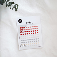 Suatelier 1655 Plain.51 Heart Sticker