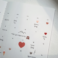Suatelier 1655 Plain.51 Heart Sticker