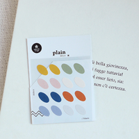 Suatelier 1660 Plain.56 Oval Sticker