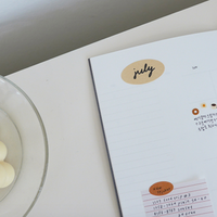 Suatelier 1660 Plain.56 Oval Sticker