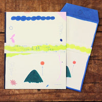 20-125 Subikiawa Japanese Mini Paper Letter Set - Click Here