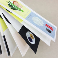 20-167 Nishi Shuku Japanese Mino Paper Memo Pad - Season