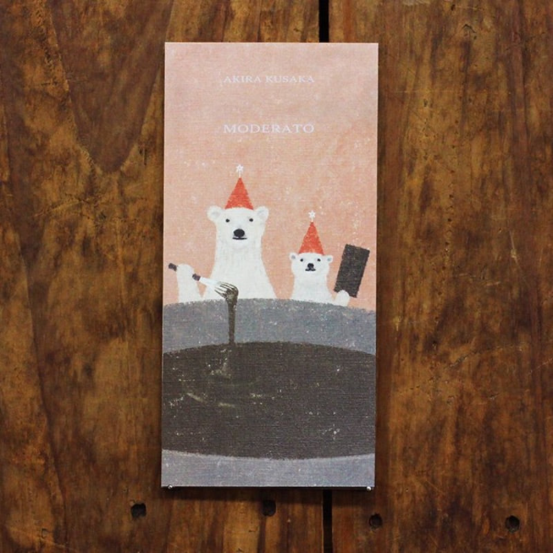 20-259 Akira Kusaka Japanese Mino Paper Memo Pad - Moderato