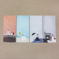 20-259 Akira Kusaka Japanese Mino Paper Memo Pad - Moderato