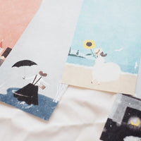 20-259 Akira Kusaka Japanese Mino Paper Memo Pad - Moderato