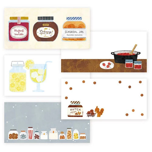 20417 Mariko Fukuoka Japanese Mino Paper - Seasonal Jar4