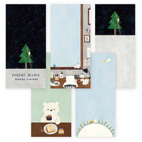 20418 Mariko Fukuoka Japanese Mino Paper - Hashi Kuma (Star Bear)_4