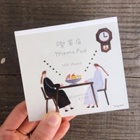 22-668 Nectie Memo Block - Coffee Shop