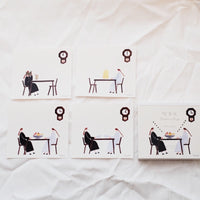 22-668 Nectie Memo Block - Coffee Shop