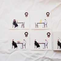 22-668 Nectie Memo Block - Coffee Shop