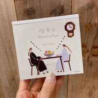 22-668 Nectie Memo Block - Coffee Shop