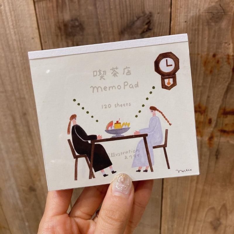 22-668 Nectie Memo Block - Coffee Shop