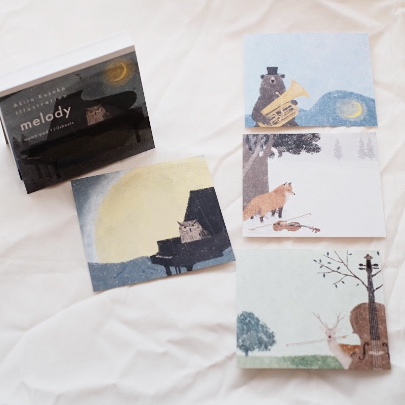 22-694 Akira Kusaka Memo Block - Melody