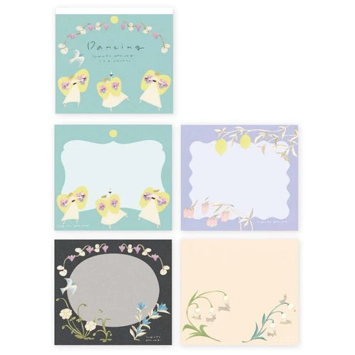 22760 Yuka Hiiragi Block Memo - Dancing_5