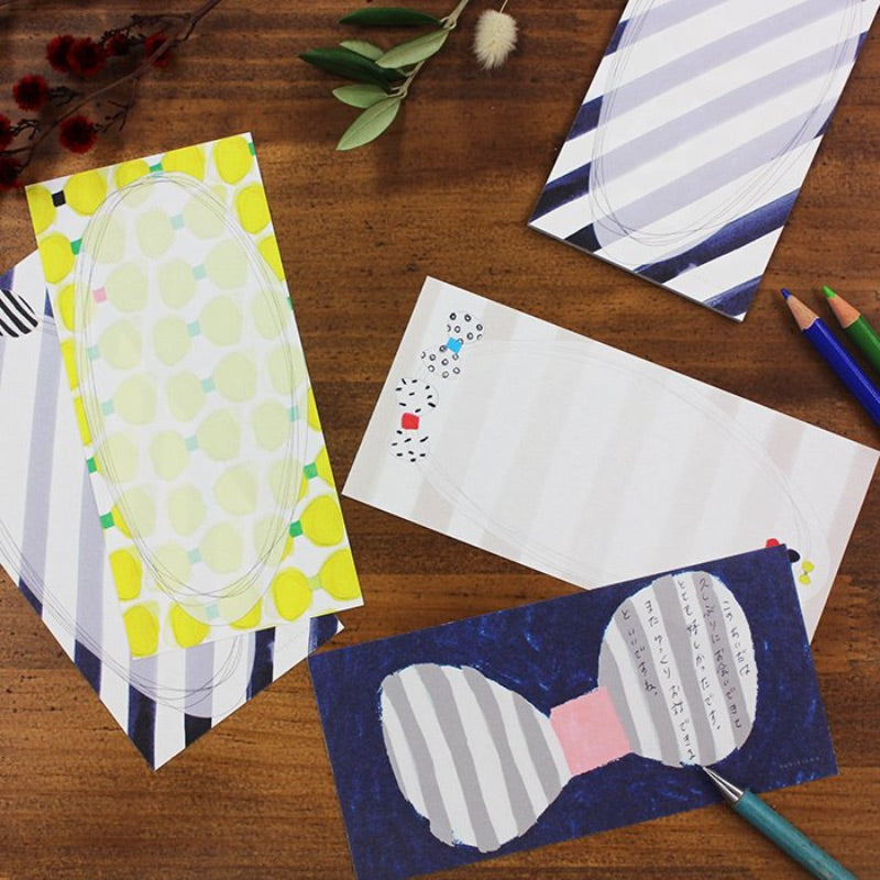 23-712 Subikiawa Japanese Mino Paper Memo Pad - Ribbon