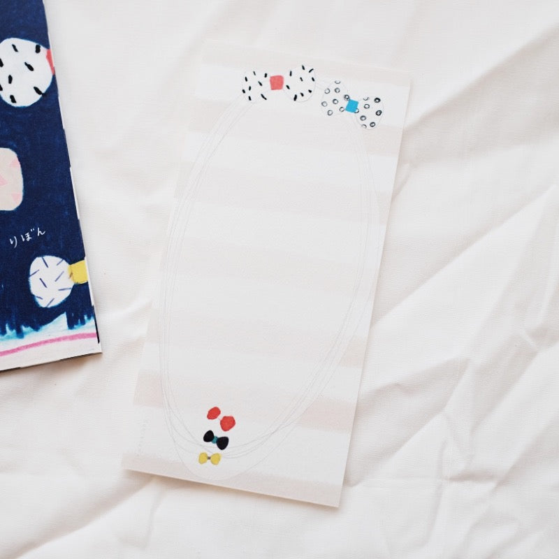 23-712 Subikiawa Japanese Mino Paper Memo Pad - Ribbon